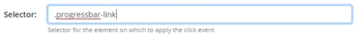 Screenshot of the Selector field with a Class value
